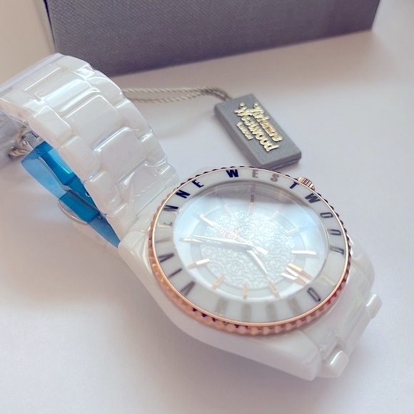 Vivienne Westwood BRAND NEW white ceramic watch NWT UNISEX main image 5